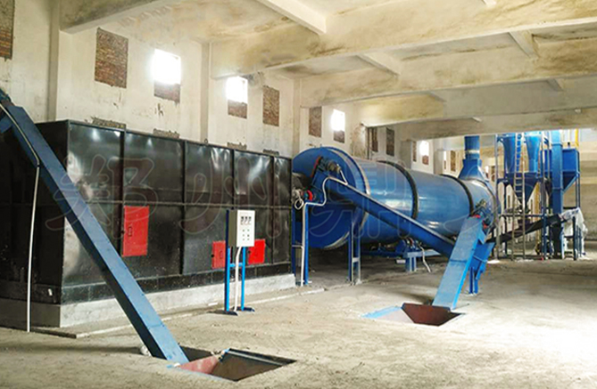 多層抄板滾筒酒糟烘干機(jī)圖