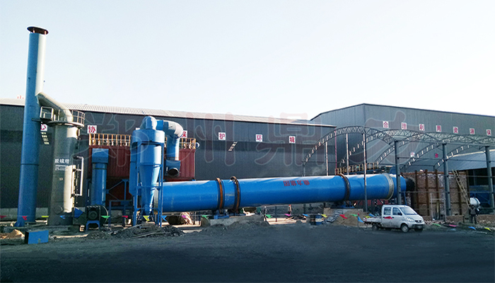 煤泥烘干機(jī)設(shè)備現(xiàn)場圖